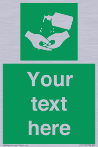 Custom Safe Condition Hand sanitiser